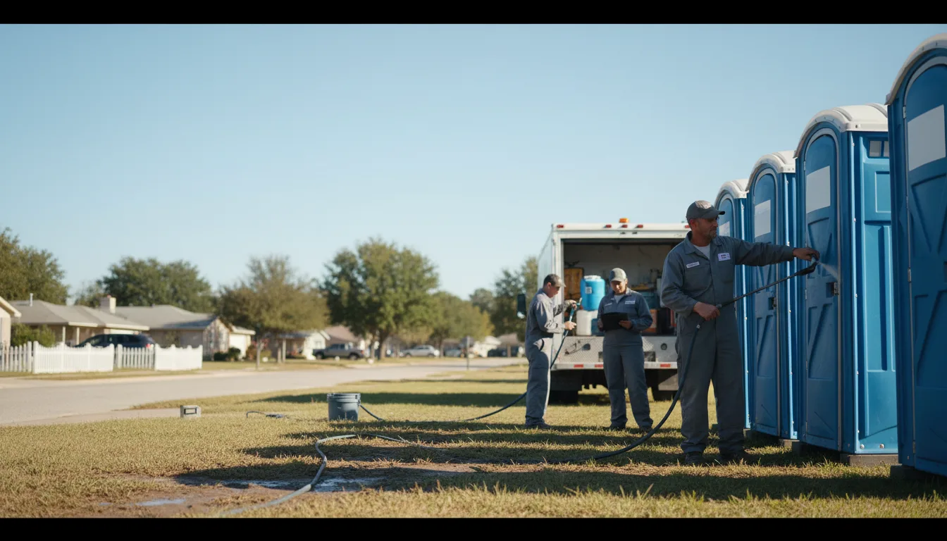Long-Term Portable Toilet Rental in Midlothian, MD near me